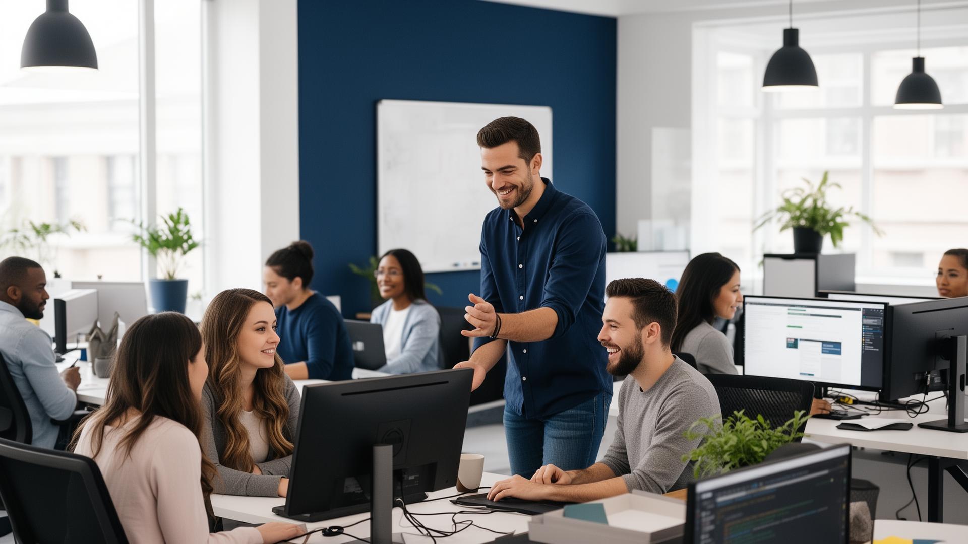IT technician supporting a small business team